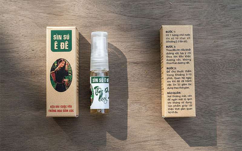 Bảng giá Thuốc xịt chống xuất tinh Sin Sú dân tộc Ê Đê  hàng mới về